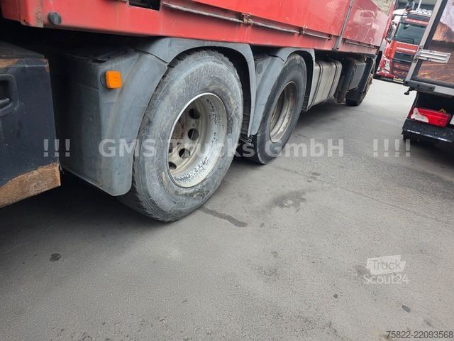 Φορτηγό με επίπεδη καρότσα MAN TGA 26.480 / 6X4 / Palfinger Kran PK 36002