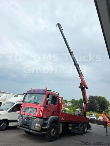 Кран-манипулятор на шасси грузовика MAN TGA 26.480 / 6X4 / Palfinger Kran PK 36002