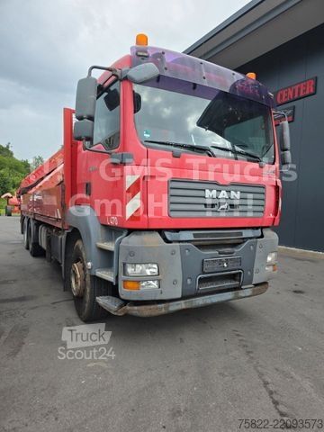 Кран-манипулятор на шасси грузовика MAN TGA 26.480 / 6X4 / Palfinger Kran PK 36002