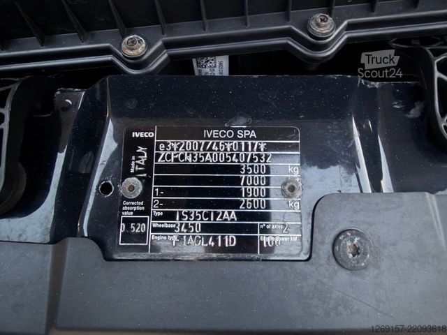 Autoutilitară basculantă IVECO Daily DOKA 3,5t Kipper 35C140 *AHK 3,5t *