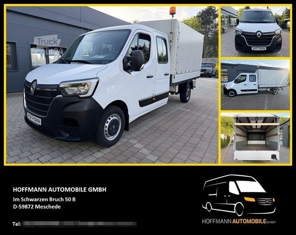 Βαν με κουρτίνα πλευράς RENAULT Master DoKa 3,5t Pritsche Plane L3 Standheizung