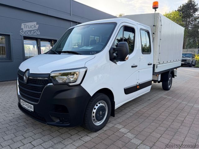 Βαν με κουρτίνα πλευράς RENAULT Master DoKa 3,5t Pritsche Plane L3 Standheizung