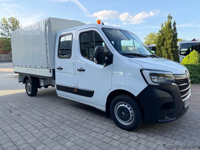 Βαν με κουρτίνα πλευράς RENAULT Master DoKa 3,5t Pritsche Plane L3 Standheizung