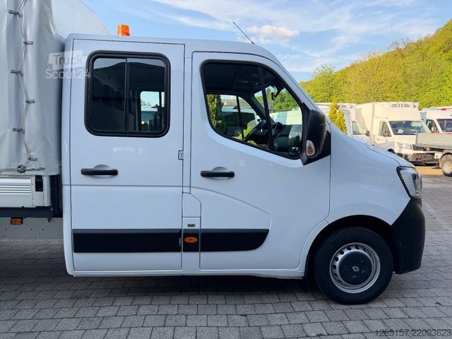 Βαν με κουρτίνα πλευράς RENAULT Master DoKa 3,5t Pritsche Plane L3 Standheizung