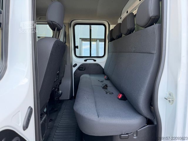 Βαν με κουρτίνα πλευράς RENAULT Master DoKa 3,5t Pritsche Plane L3 Standheizung