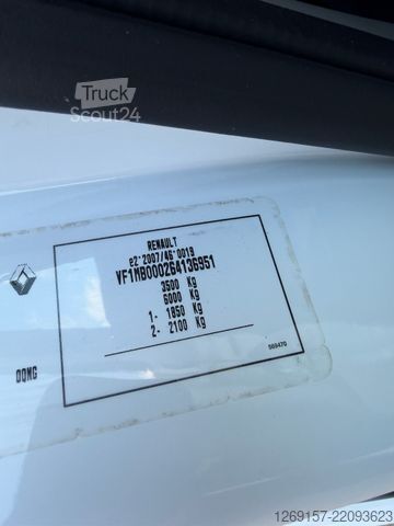 Βαν με κουρτίνα πλευράς RENAULT Master DoKa 3,5t Pritsche Plane L3 Standheizung