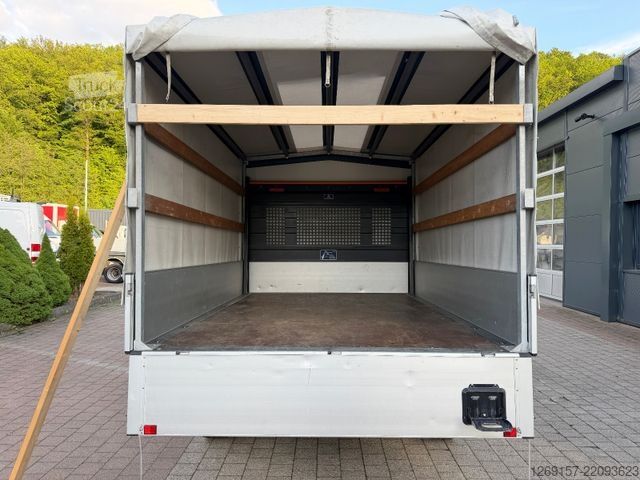 Βαν με κουρτίνα πλευράς RENAULT Master DoKa 3,5t Pritsche Plane L3 Standheizung