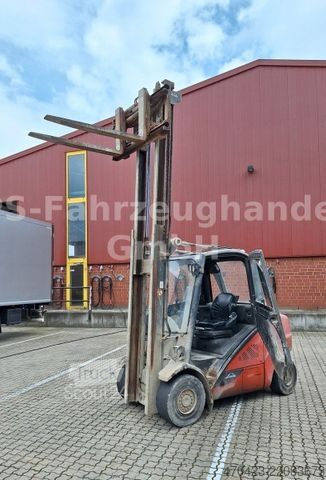 Frontlastare truck LINDE H35D-02 EVO*Zinkenversteller