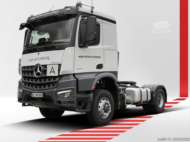 Standard dragbil Mercedes-Benz Arocs 1846 LS LED KlimaA Navi AUT Luft NA Kam.