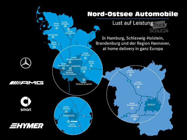 Standard dragbil Mercedes-Benz Arocs 1846 LS LED KlimaA Navi AUT Luft NA Kam.
