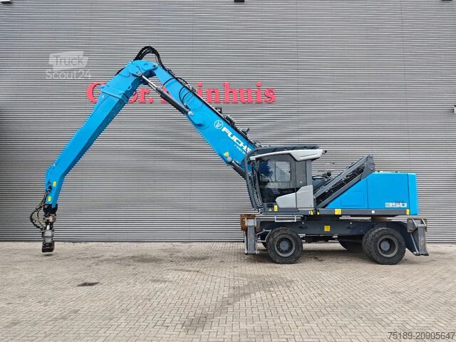 Materialumschlagmaschine Fuchs MHL 350 S5 FQC Oil Quick Coupler