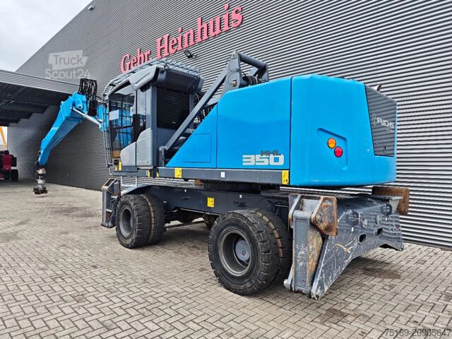 Materialumschlagmaschine Fuchs MHL 350 S5 FQC Oil Quick Coupler