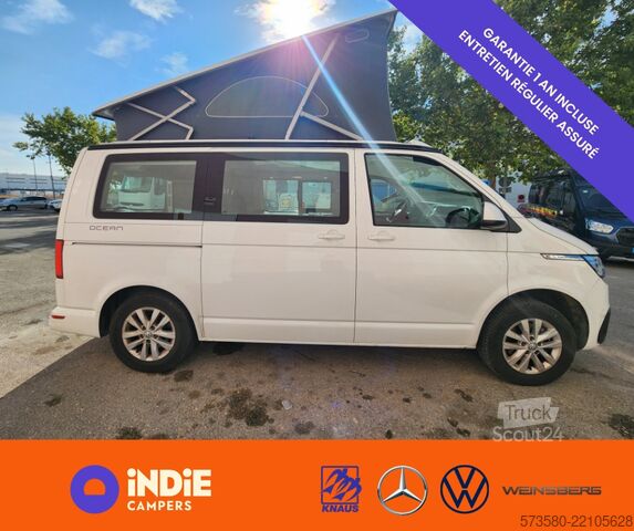 Kamper Volkswagen California Coast 2022 | Boîte automatique | Toit relevable