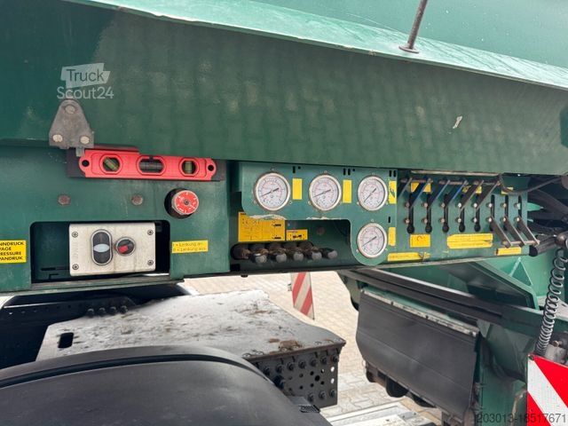 LÄglastarslÀpvagn FAYMONVILLE STBZ-6VA Tieflader 4+2 Achse + Schwerlast *83 T