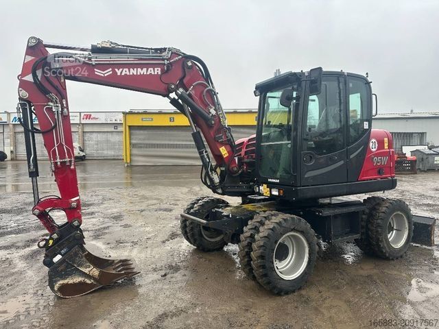 Gumikerekes kotrógép YANMAR / Schaeff / Terex B 95 Mobilbagger 78.500 EUR /