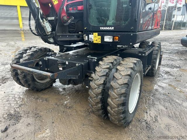 Gumikerekes kotrógép YANMAR / Schaeff / Terex B 95 Mobilbagger 78.500 EUR /