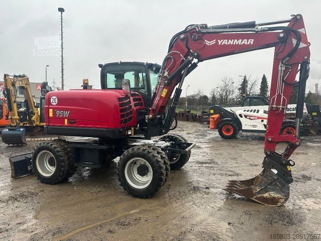 Gumikerekes kotrógép YANMAR / Schaeff / Terex B 95 Mobilbagger 78.500 EUR /