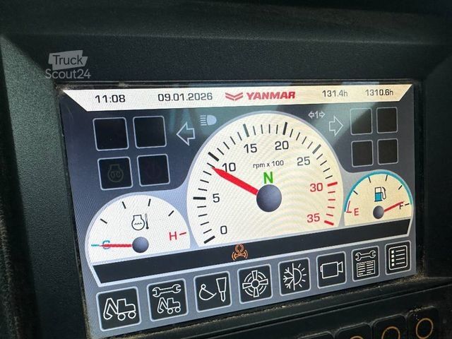 Gumikerekes kotrógép YANMAR / Schaeff / Terex B 95 Mobilbagger 78.500 EUR /