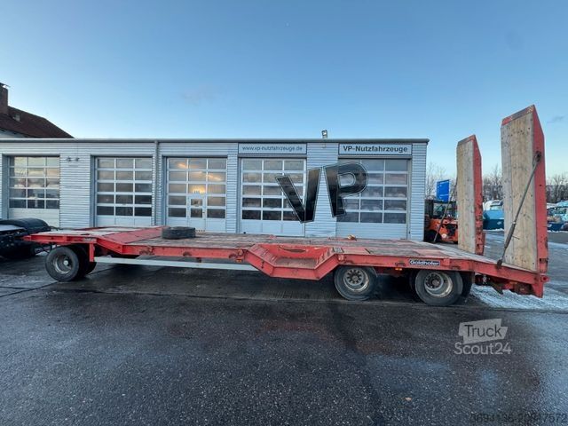 Remorque porte-engins surbaissée GOLDHOFER TU3 24/80 Radmulde