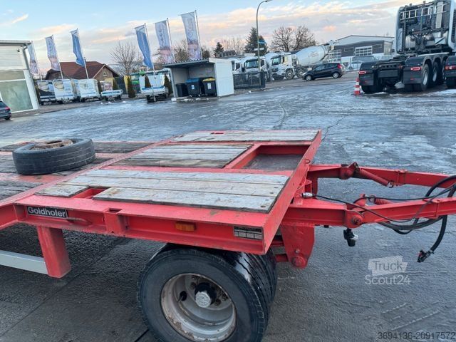 Remorque porte-engins surbaissée GOLDHOFER TU3 24/80 Radmulde