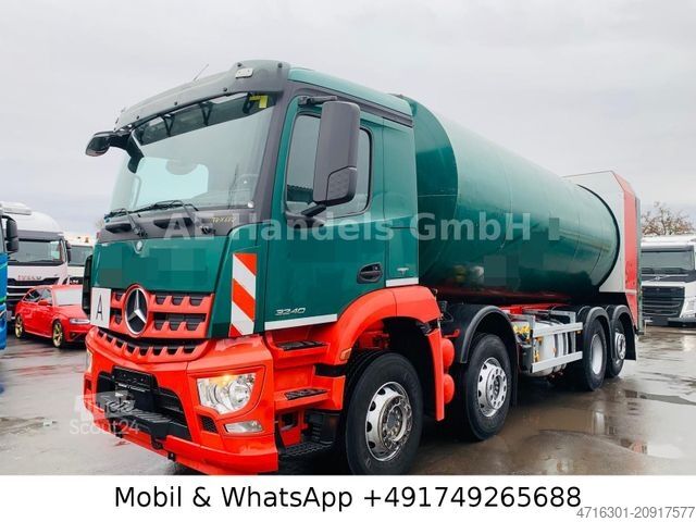 Vuilniswagen MERCEDES-BENZ Arocs 3240 M ClassicSpace BL 8x2 Faun |Lenk+Lift