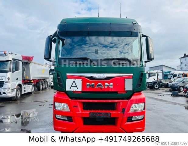 Camion benne à bras amovible MAN TGX 26.440 XLX BL 6x2 Meiller|Retarder|Lenk+Lift