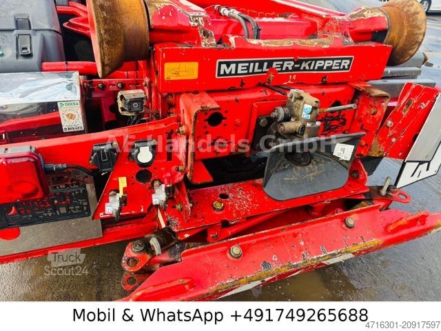 Camion benne à bras amovible MAN TGX 26.440 XLX BL 6x2 Meiller|Retarder|Lenk+Lift