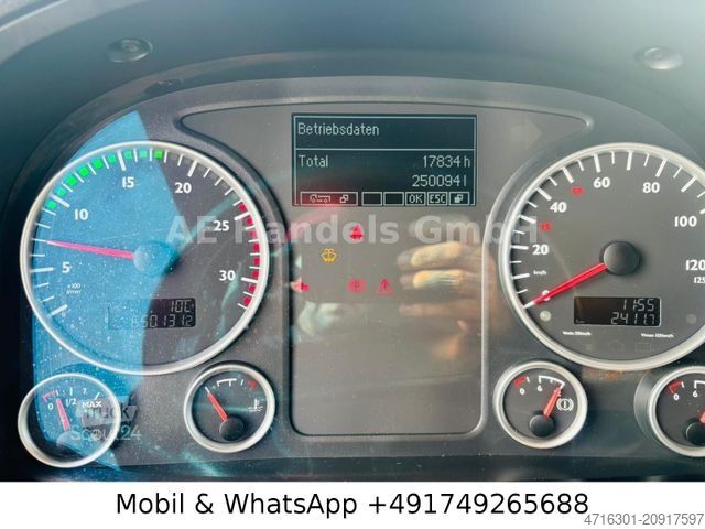 Camion benne à bras amovible MAN TGX 26.440 XLX BL 6x2 Meiller|Retarder|Lenk+Lift