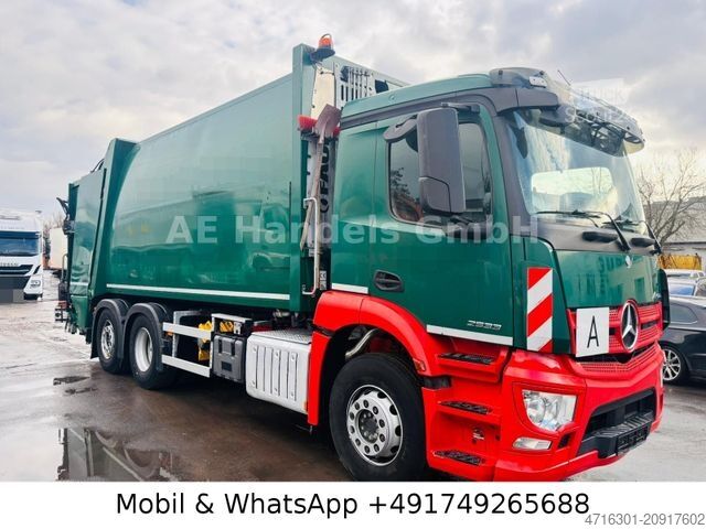 Reboque roll off HÜFFERMANN HAR 18.70 LS Drehschemel  | TÜV 03.2026