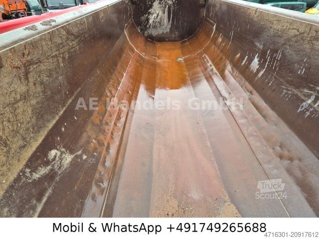 Pašizgāzēja puspiekabe MEILLER TR2 MHPS 41/2 Stahl 22m³|Podest|Wabco|Kubelplane