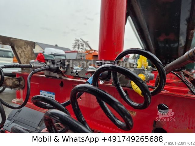 Pašizgāzēja puspiekabe MEILLER TR2 MHPS 41/2 Stahl 22m³|Podest|Wabco|Kubelplane