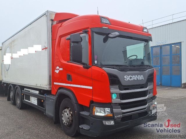 Autoutilitară frigorifică Scania G 450 Kühler Durchlader Komplettzug !!