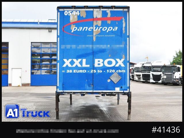 Değiştirilebilir kasa, platform ve brandalı KRONE Wechselbrücke Jumbo BDF 7,82, Code XL,