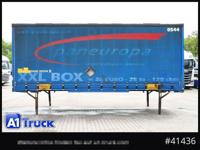Değiştirilebilir kasa, platform ve brandalı KRONE Wechselbrücke Jumbo BDF 7,82, Code XL,