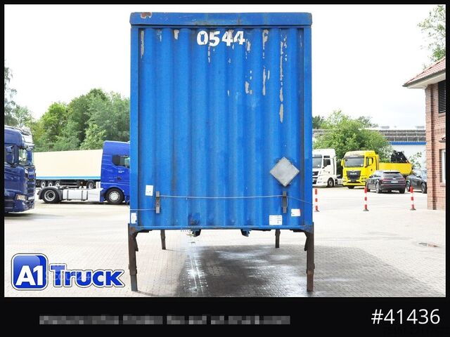 Değiştirilebilir kasa, platform ve brandalı KRONE Wechselbrücke Jumbo BDF 7,82, Code XL,