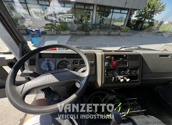 Lkw-Arbeitsbühne Iveco EUROCARGO 75E12 gru piattaforma cassone
