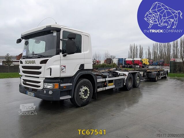 Containertransport Scania P 450