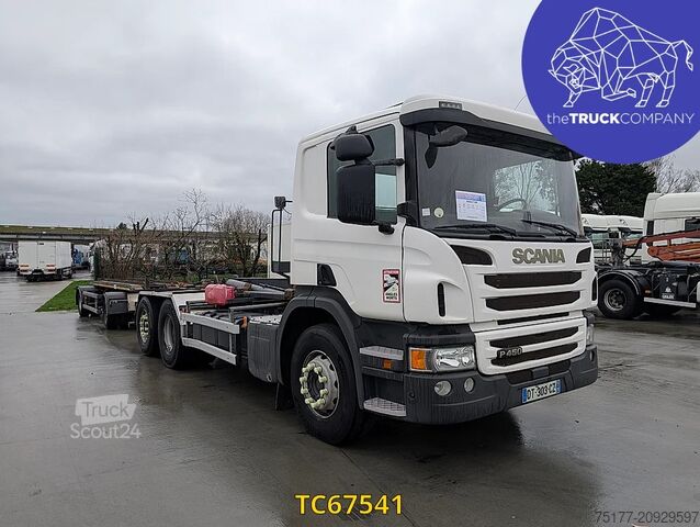 Containertransport Scania P 450