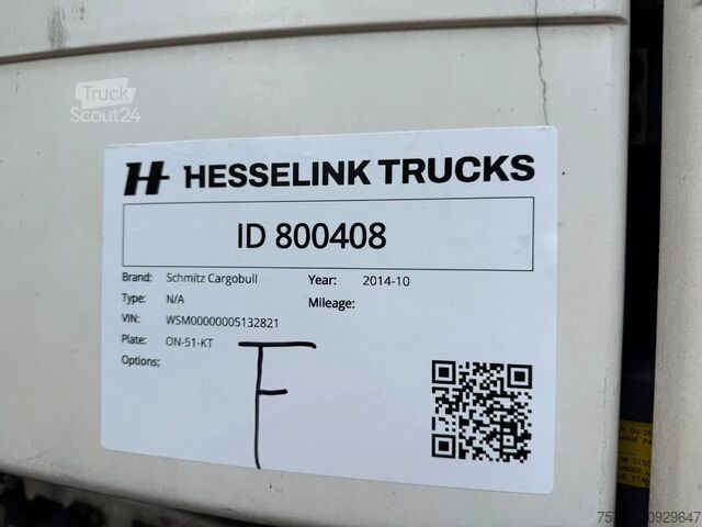 Kyld/fryst transport Schmitz Cargobull SKO 24 5x Meatrails Rohrbahnen Fleisch Carrier ...