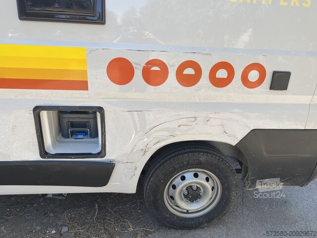 Campingvogn/bobil Fiat Weinsberg Carabus 600 K 4 Schlafplätze | Voll ausgestattet
