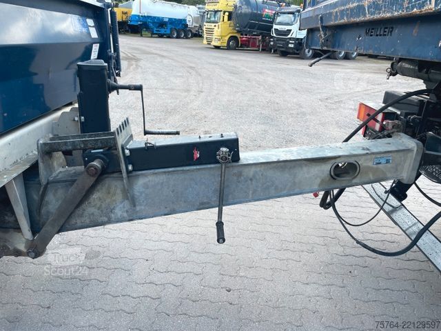 Dreiseitenkipper Anhänger MÜLLER-MITTELTAL 3-Seitenstahlkipper / Rampen / breite Reifen!