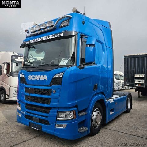 Cap tractor standard SCANIA R500, Retarder, Euro6, Standklima, TÜV, 1.Hand