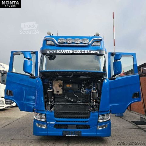 Cap tractor standard SCANIA R500, Retarder, Euro6, Standklima, TÜV, 1.Hand