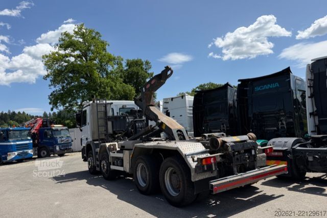 شاحنة قلّابة بذراع تحميل متحرك MERCEDES-BENZ Actros 3248 8x4 Abroller