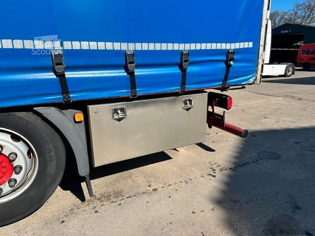 Tentinė platforma sunkvežimis MAN TGX 26.440 6x2 BL Plane & Retarder /EDSCHA