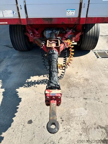 Åpen tilhenger med presenning  Langfeld LPA 18L 7700 Curtainsider mit EDSCHA