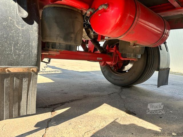 Åpen tilhenger med presenning  Langfeld LPA 18L 7700 Curtainsider mit EDSCHA