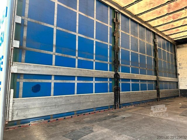 Åpen tilhenger med presenning  Langfeld LPA 18L 7700 Curtainsider mit EDSCHA