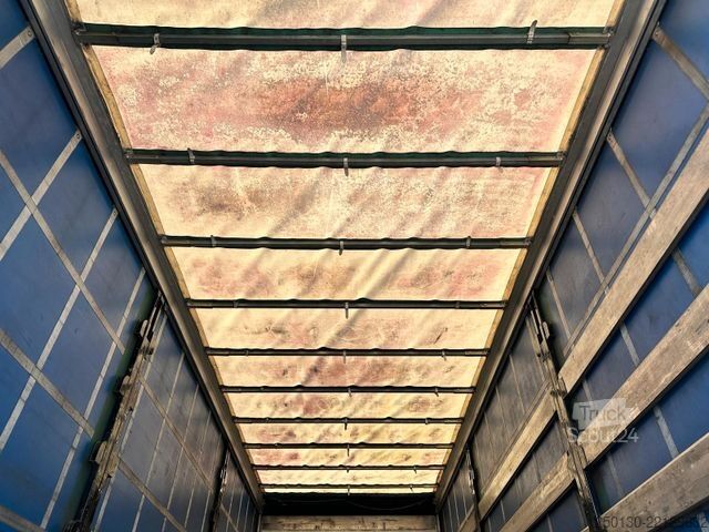 Åpen tilhenger med presenning  Langfeld LPA 18L 7700 Curtainsider mit EDSCHA