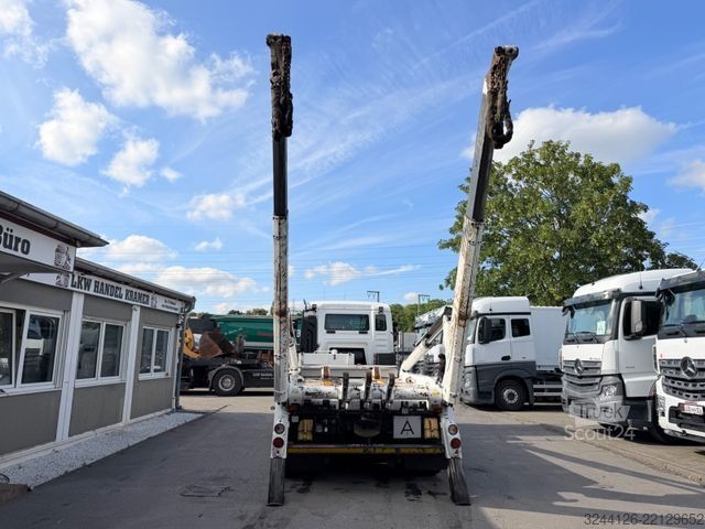 Pašizgāzējs kravas automobilis MAN TGS 26.400 BL/Meiller-AK16-Funk-6x2-Vorlauf-Lenk